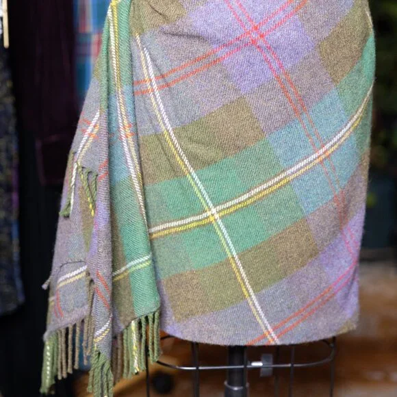 Rugby Ralph Lauren Tartan Wool Strapless Dress – Bias Cut – Size 8 - Picture 2 of 10